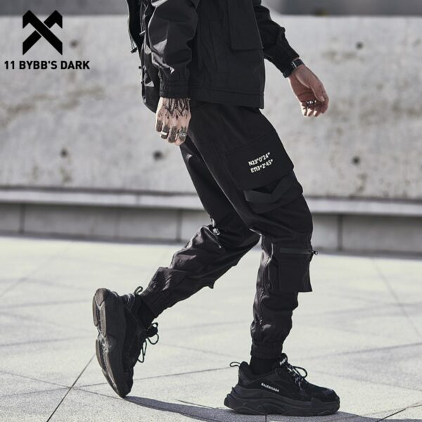 11 BYBB S DARK Hip Hop Cargo Pants Mens Tactical Functional Joggers Men Trousers Streetwear Multi