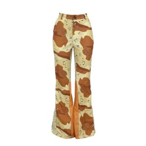 2000s Women Camouflage Print Pants Fashion y2k Aesthetic Low Waist Flared Pants Bell Bottoms Joggers Streetwear 1.jpg 640x640 1