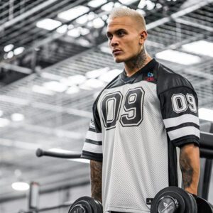 2019 NEW Brand Men tshirt Quick Dry Breathable T shirts men Soccer Jersey Shirt sports Loose