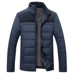 2021 Autumn Winter New Men Fleece Parkas Jacket