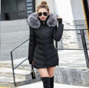 New Arrival Fashion Slim Women Winter Jacket Cotton Padded Warm Thicken Ladies Coat Long Coats .jpg x