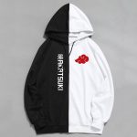 New Sale Double Color Hoodie Fashion Akatsuki Print