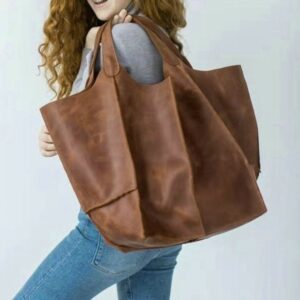 2021 Soft Large Capacity Tote Bag Shopper Bag Women Handbag Luxury Pu Leather Shoulder Bag Retro 13.jpg 640x640 13