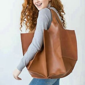 2021 Soft Large Capacity Tote Bag Shopper Bag Women Handbag Luxury Pu Leather Shoulder Bag Retro 14.jpg 640x640 14