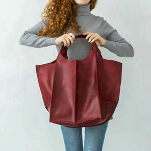 2021 Soft Large Capacity Tote Bag Shopper Bag Women Handbag Luxury Pu Leather Shoulder Bag Retro 17.jpg 640x640 17