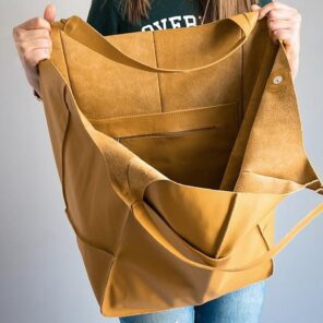 2021 Soft Large Capacity Tote Bag Shopper Bag Women Handbag Luxury Pu Leather Shoulder Bag Retro