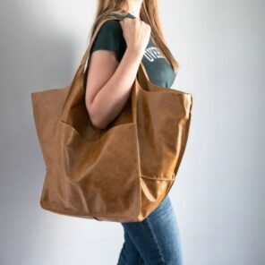 2021 Soft Large Capacity Tote Bag Shopper Bag Women Handbag Luxury Pu Leather Shoulder Bag Retro 7.jpg 640x640 7