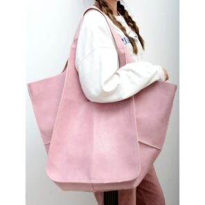 2021 Soft Large Capacity Tote Bag Shopper Bag Women Handbag Luxury Pu Leather Shoulder Bag Retro 8.jpg 640x640 8