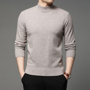 2022 Autumn and Winter New Men Turtleneck Pullover Sweater Fashion Solid Color Thick and Warm Bottoming 2.jpg 640x640 2
