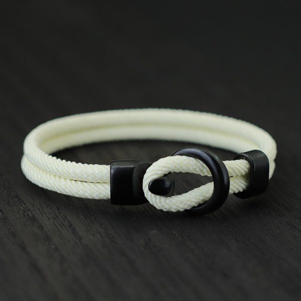 2022 Fashion Rope Bracelet Men Double Layer Outdoor Camping Braclet Homme Accessories Survival Paracord Braslet Gift 5