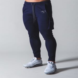 High Quality Cotton Jogger Pants Men Gym Fitness Training Pants Men Running Sports Jogger Pants