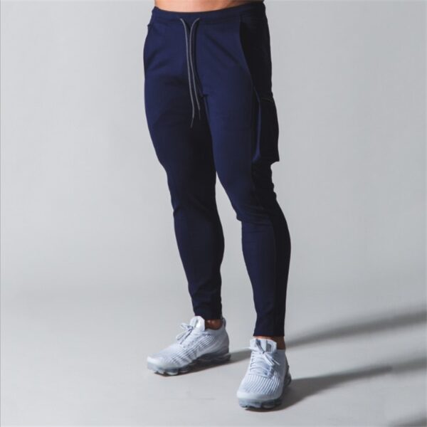 2022 High Quality Cotton Jogger Pants Men Gym Fitness Training Pants Men Running Sports Jogger Pants 4