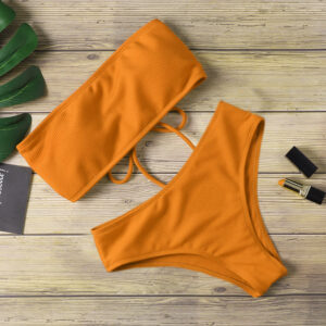 2022 New Bikini High Waist Strapless Sexy Bikini Women Swimwear Women Swimsuit Padded Bathing Suit Monokin 4.jpg 640x640 4