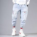 2022 New Streetwear Hip Hop Cargo Pants Men