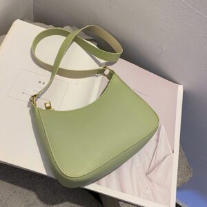 2022 New Women s Fashion Handbags Retro Solid Color PU Leather Shoulder Underarm Bag Casual Women.jpg 640x640