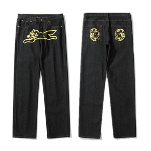 2022 Ropa Dog Print Streetwear Men Hip Hop Baggy Jeans Pants Y2K Clothes Straight Loose Goth 1.jpg 640x640 1