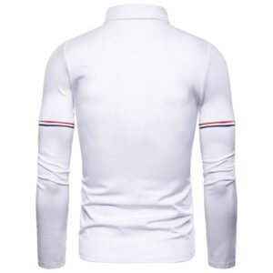 2022 Spring New Long Sleeve Lapel Polo Shirt Fashionable Print T Shirt 1