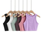 2022 Summer Fashion Women Sexy Slim Tops O