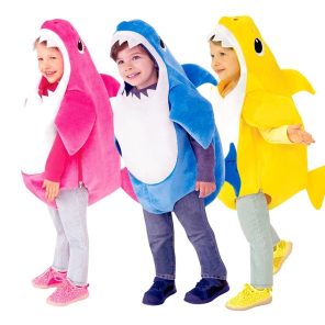 Toddler Family Shark Costume Cosplay Halloween Costume for Kids Animals Costume for Children Carnival Party