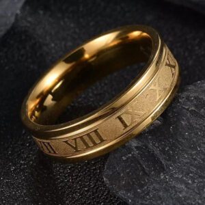 2022 Vintage Roman Numerals Men Rings Temperament Fashion 6mm Width Stainless Steel Rings For Men Jewelry 1.jpg 640x640 1