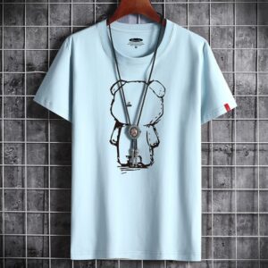 2021 Newest T Shirt for Men Clothing Fitness White O Neck Anime Man T shirt For 1.jpg 640x640 1