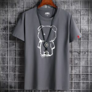 2021 Newest T Shirt for Men Clothing Fitness White O Neck Anime Man T shirt For 2.jpg 640x640 2