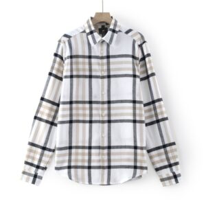 2021 Spring Autumn Tops Women Plaid Shirts Loose Oversize Blouses Casual Flannel Female Top Long Sleeve.jpg 640x640
