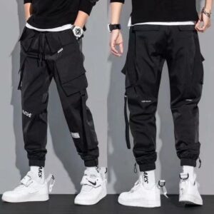 2022 New Men s Pants Japan Fashion Harajuku Streetwear Cargo Pants Men Casual Hip Hop Men 2