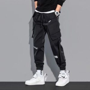 2022 New Men s Pants Japan Fashion Harajuku Streetwear Cargo Pants Men Casual Hip Hop Men 3