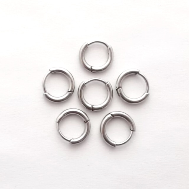 6pcs lot Stainless Steel Simple Metal Circle Small Hoop Earrings for Women Girls Piercing Jewelry Geometric.jpg 640x640