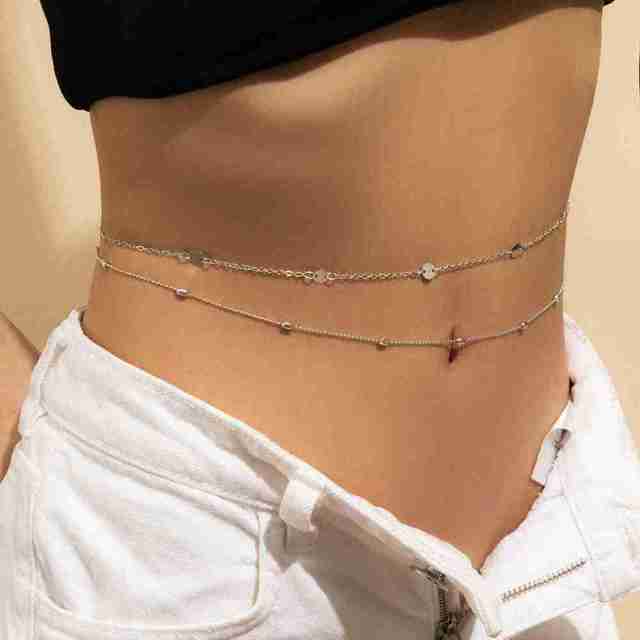 Belly Chain Sexy Body Coin Waist Female Suit For Women Snake Bone Double Layers Jewelry Decor 1.jpg 640x640 1