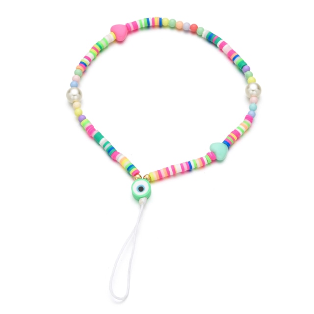 Boho New Summer Colorful Clay Mobile Phone Chain Lanyards for Women Girls Bohemia Eye Pearl Rope 5.jpg 640x640 5