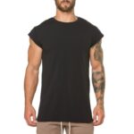 Brand clothing fitness t shirt men fashion extend