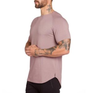 Brand clothing fitness t shirt men fashion extend long tshirt summer gym short sleeve t shirt 5.jpg 640x640 5