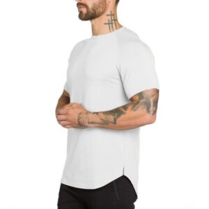 Brand clothing fitness t shirt men fashion extend long tshirt summer gym short sleeve t shirt 6.jpg 640x640 6
