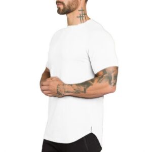 Brand gym clothing fitness t shirt men fashion extend hip hop summer short sleeve t shirt 4.jpg 640x640 4