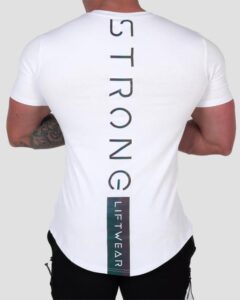 Gym T shirt Men Short sleeve Cotton T shirt Casual reflective Slim t shirt Fitness Bodybuilding 1.jpg 640x640 1