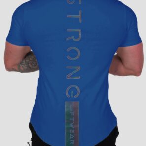 Gym T shirt Men Short sleeve Cotton T shirt Casual reflective Slim t shirt Fitness Bodybuilding 7.jpg 640x640 7