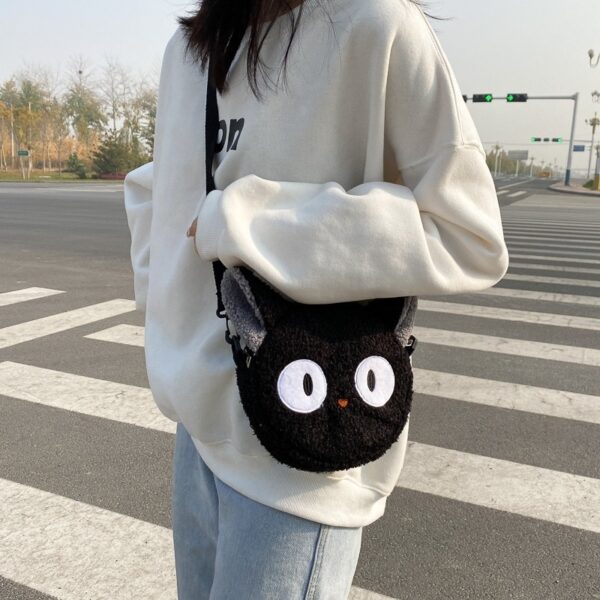 Japanese Style Kawaii Bag Women Cartoon Plush Shoulder Bag for Women 2022 New Crossbody Bag Small