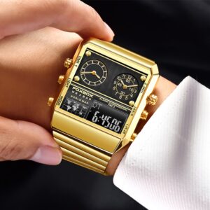 LIGE FOXBOX Watches For Men Luxury Brand Sport Quartz Wristwatch Waterproof Military Digital Clock Men Watch 4