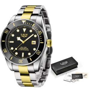 LIGE Men Watches Brand Luxury Watch Man Business Casual Wristwatch Fashion Stainless Steel Quartz Waterproof Calendar 3.jpg 640x640 3