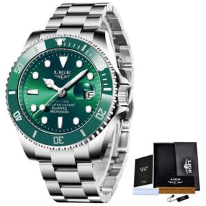 LIGE Men Watches Brand Luxury Watch Man Business Casual Wristwatch Fashion Stainless Steel Quartz Waterproof Calendar 4.jpg 640x640 4