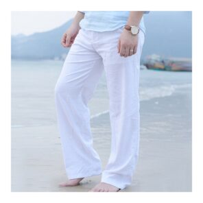 Loose Wide Pants Linen Straight Thin Summer Casual Pants Trousers for Men Streetwear Japanese Male Beach 1.jpg 640x640 1