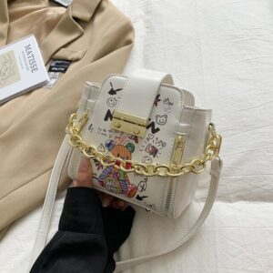 Luxury Small Bucket Bag Letter Printing PU Leather Crossbody Shoulder Bags For Women 2022 Retro Classic 2.jpg 640x640 2