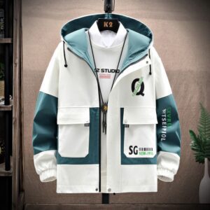 Men s Windbreaker Jackets Youth Korea Fashion Print Casual Coat Male Clothing 2021 Spring Autumn Jackets 5.jpg 640x640 5