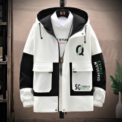 Men s Windbreaker Jackets Youth Korea Fashion Print Casual Coat Male Clothing 2021 Spring Autumn Jackets 7.jpg 640x640 7