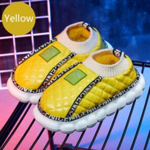 Mo Dou Winter New Fashion Home Cotton Shoes Outdoor Men PU Leather Slippers Women Cool Balls.jpg 640x640