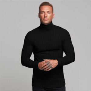 New Fashion Winter Hooded Sweater Men Warm Turtleneck Mens Sweaters Slim Fit Pullover Men Classic Sweter.jpg 640x640
