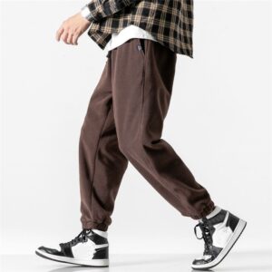 New Loose Jogging Pants Men 2020 New Fashion Fleece Autumn Winter Warm Sweatpants Male Outdoor Straight 3.jpg 640x640 3