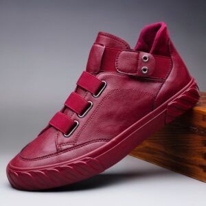 New Men s Leather Shoes Korean Trend Comfortable Loafer Men Shoes British Fashion Men High Top 3.jpg 640x640 3